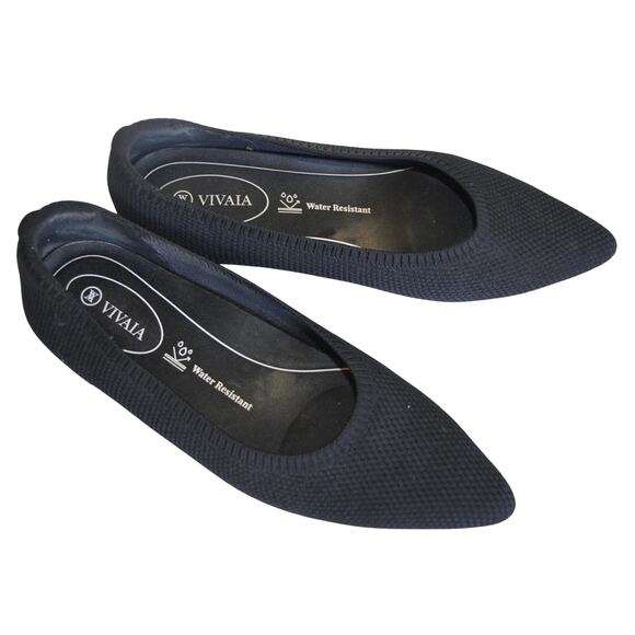 Vivaia Aria Pointed-Toe Ballet Flats Size 9.5 - Picture 1 of 4